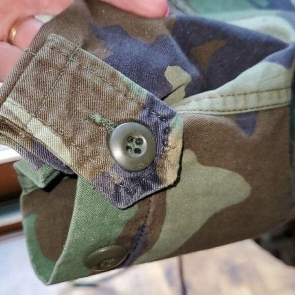 Military US Air Force Vintage Original Button Down Sz. XXL (41"-45") Jacket - Picture 8 of 12